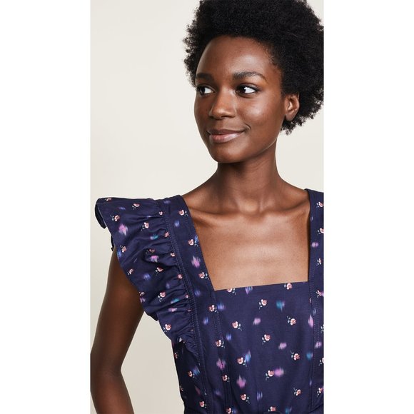 NEW Rebecca Taylor Farren Floral Cropped Jumpsuit - Picture 3 of 9